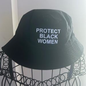 Protect Black Women bucket hat